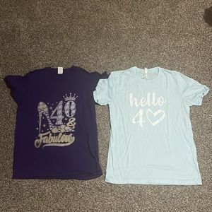 Birthday 40 shirts